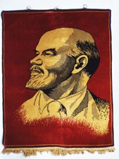 Ddr gobelin wandteppich lenin - wandteppich,