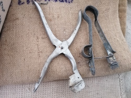 Stück alte metall - 2, ddr