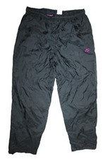 NIKE 90er NYLON HOSE Herren Jogginghose Track  Pants  GR S TRUE VINTAGE 93cm