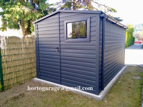 5x4 blechgarage lagerraum - 2,5x4,