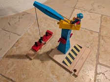 Original BRIO - blauer Baukran