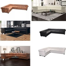 vidaXL Chesterfield Ecksofa