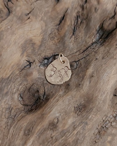 333 rose gold unikat - rose, anhänger