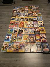 56 VHS Kinderfilme, Videos, Konvolut, Kiste 2, Disney, Märchen, verschiedenes…