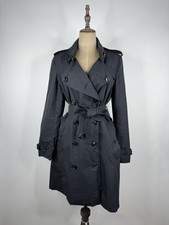 Burberry Damen Trenchcoat Mantel Dunkelblau Navy Gr. 44