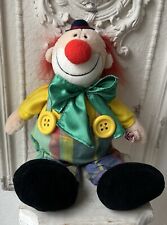 Original NICI Steinbeck Vintage Plüsch-Figur Stofffigur Plüschfigur CLOWN -45 cm