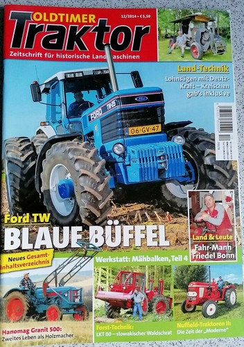 Oldtimer traktor zeitschrift - traktor,