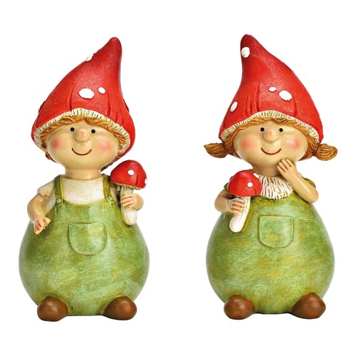 Pilz mädchen oder - pilz, deko