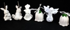 6 Porzellan Figuren Engel