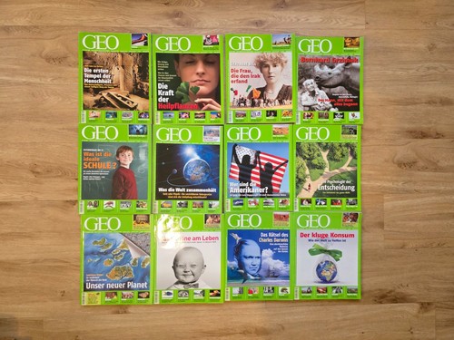 Geo zeitschriften jahrgang - geo,