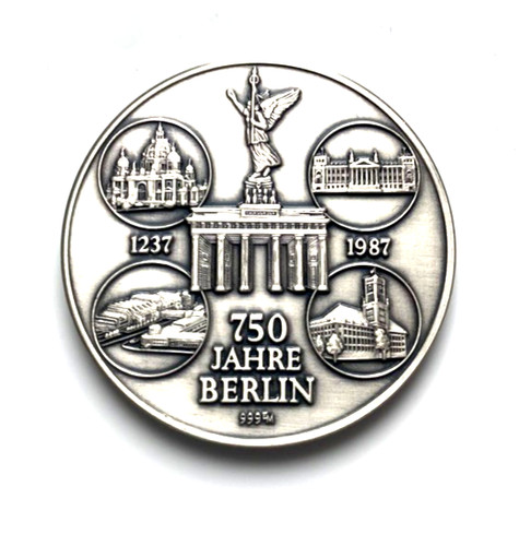 999 medaille 750 jahre - medaille,