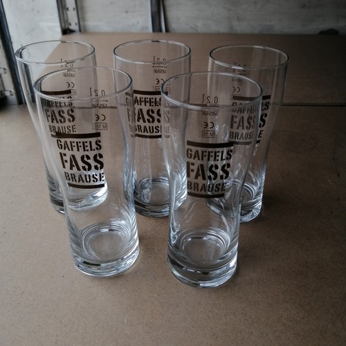 Gaffel fassbrause glas 2 - gaffel, 5x