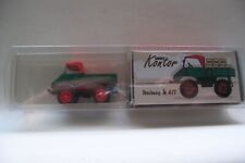 Wiking  Werbemodell  Unimog U 411  Cabriolet  grün   -- Steiff  Sammlerkontor --