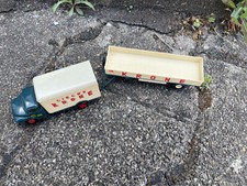 Brekina M.A.N 264 LKW Pritsche mit Plane Circus Krone + Anhänger 139 H0 ohne OVP