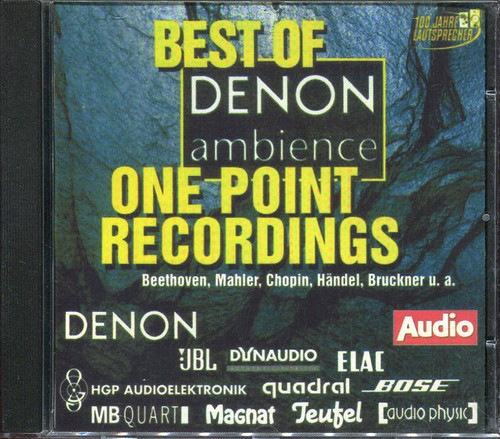 Audio denon ambience one - cd,