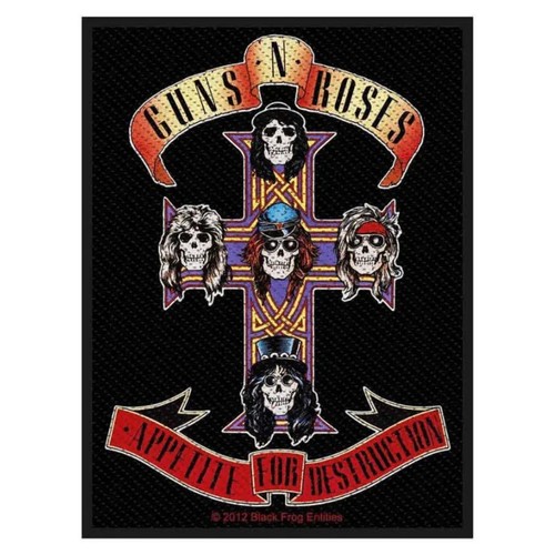 Guns roses patch appetite - roses,