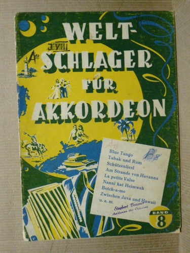 Notenheft weltschlager für - weltschlager,