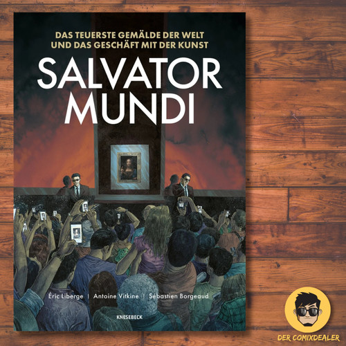 Salvator mundi graphic novel - mundi,