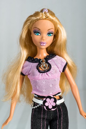 Barbie scene c1246 shopping - barbie,