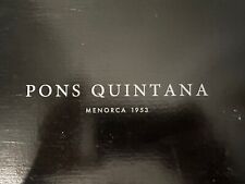 PONS QUINTANA Sandalen Gr. 42 Flechtleder goldbraun