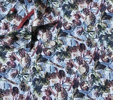 Florales SIGNUM Hemd Gr. 2XL (eher  3XL) Bunt gemustert Kurzarm NEUWERTIG