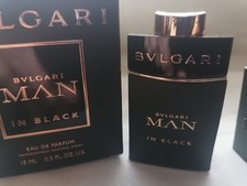 Parfum Miniatur  ⌚ BVLGARI Man In Black  ? 15ml EDP Spray & 1 Probe 