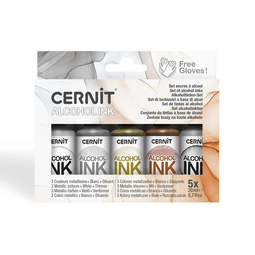 Cernit set alkoholtinten - cernit,