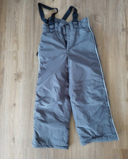 Skihose 122 Scout Schneehose Winterhose grau Latzhose