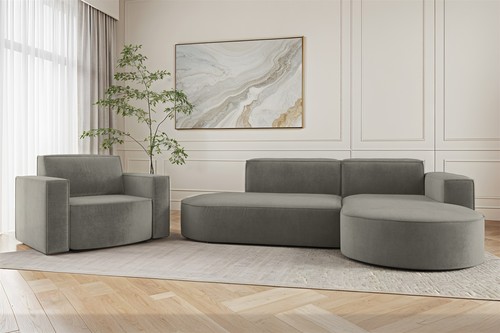 Sofa set teilig sessel und - sofa,