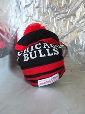 Chicago Bulls Bommelmütze Mütze NBA Mitchell & Ness Vintage Wintermütze