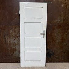 Tür, Zimmertür, Garnitur / DIN.links / Bauhaus um 1920 - 1930 / H180,5 B74 S3 cm