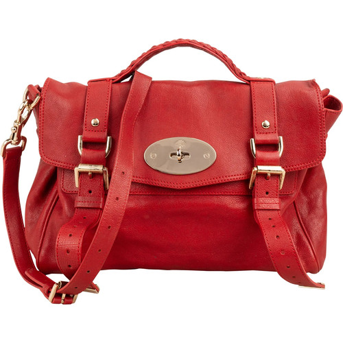 Mulberry red leather - mulberry, alexa