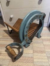 Antike RAADVAD Brotschneidemaschine Gusseisen Schneidemaschine Brotschneider