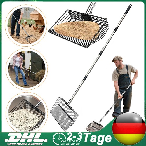 Hühnerkotschaufel aus metall - aus,