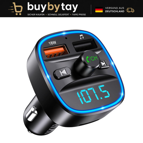 Bluetooth transmitter auto - fm,