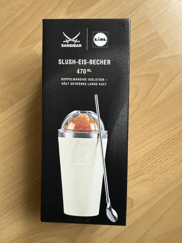 Sansibar slush eisbecher - sansibar, mit