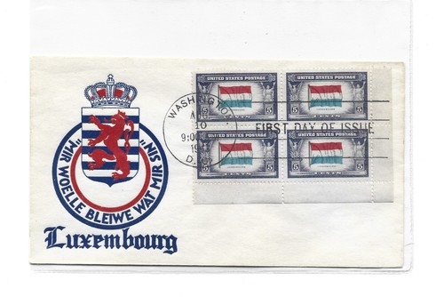 Briefmarken usa und luxemburg - briefmarken,
