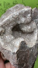 Quarz Bergkristall Geode Druse