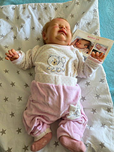 Rebornpuppe mireya schlafendes - mireya,