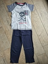 Schlafanzug Pyjama Gr. 110 / 116 kurz u. lang Piraten 4 - 6 Jahre v. Topolino 