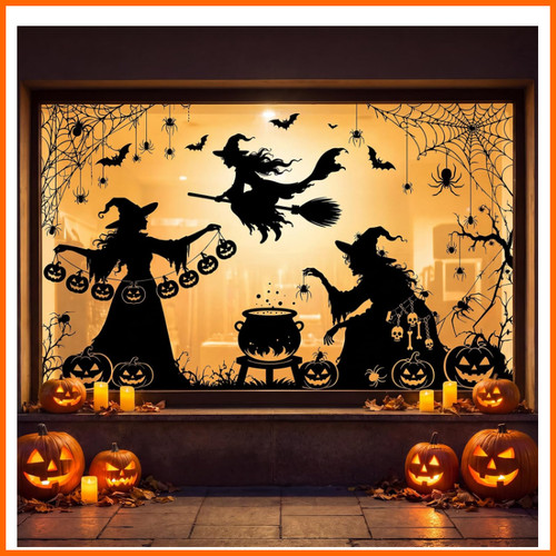 Halloween fensterbilder deko - halloween,