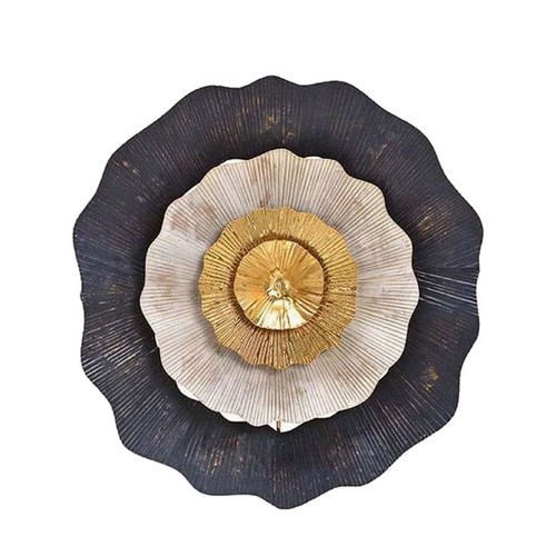 Wanddeko metall blume in - wanddeko,