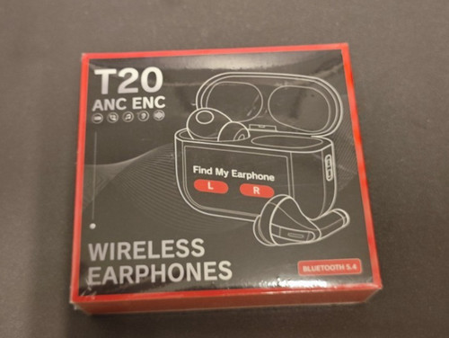 T20 wireless earphones anc enc - anc,