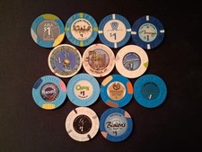 13er Set Original Casino Chips