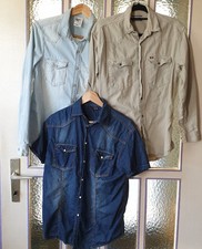 3x Jeanshemd, Mustang, H&M,Okay. Gr.S, auch schlankem M.(FP25€) Reduziert‼️20€‼️