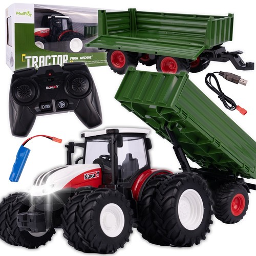 Malplay traktor mit anhänger - traktor,