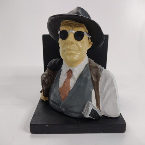 Buchstütze büste dedektiv - büste,