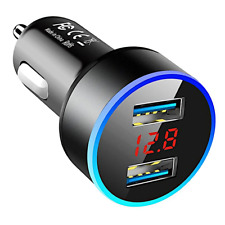 Zigarettenanzünder Dual USB Ladegerät KFZ LKW Auto Ladeadapter Handy