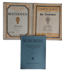 Beethoven - Schubert - Verdi -