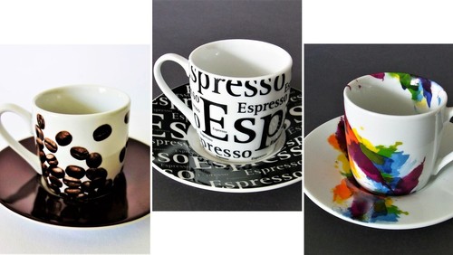 Espresso tasse untertasse - +,